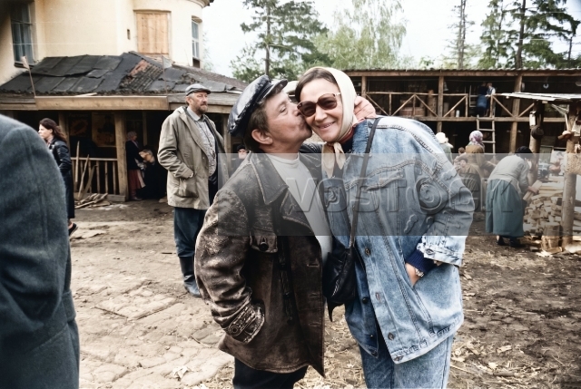Ролан Быков и Елена Санаева